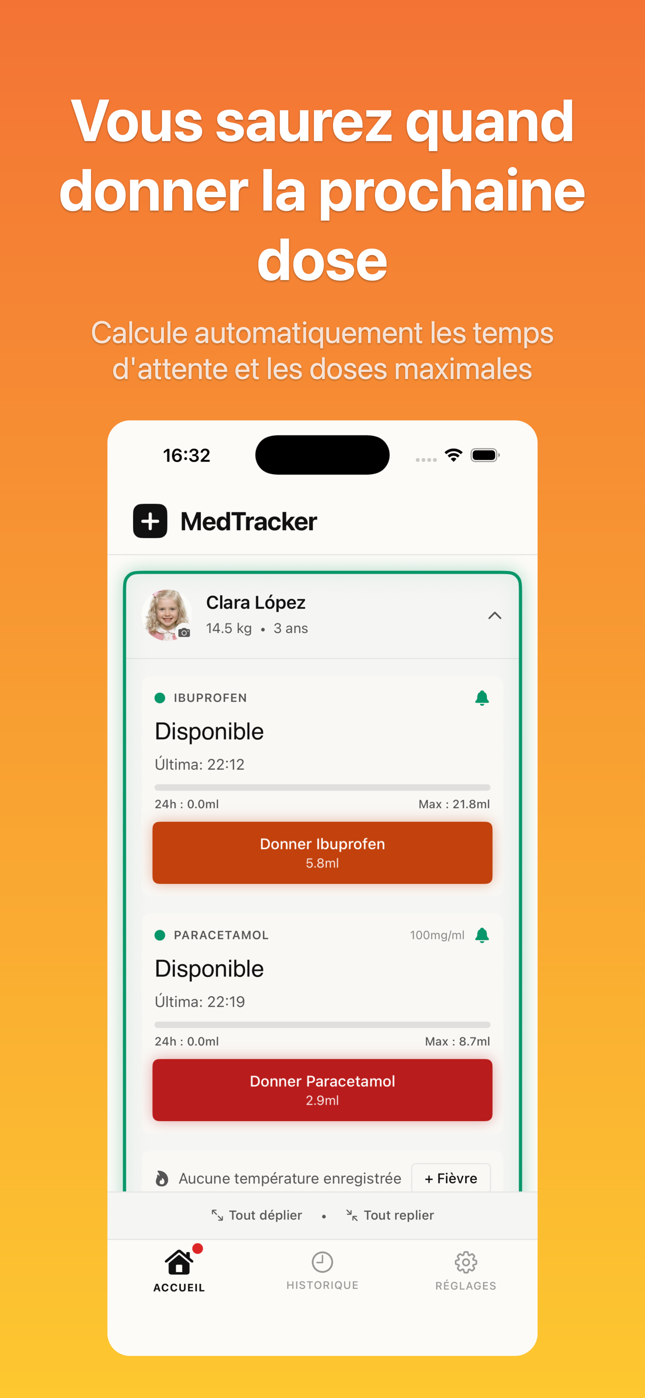 Médicament disponible